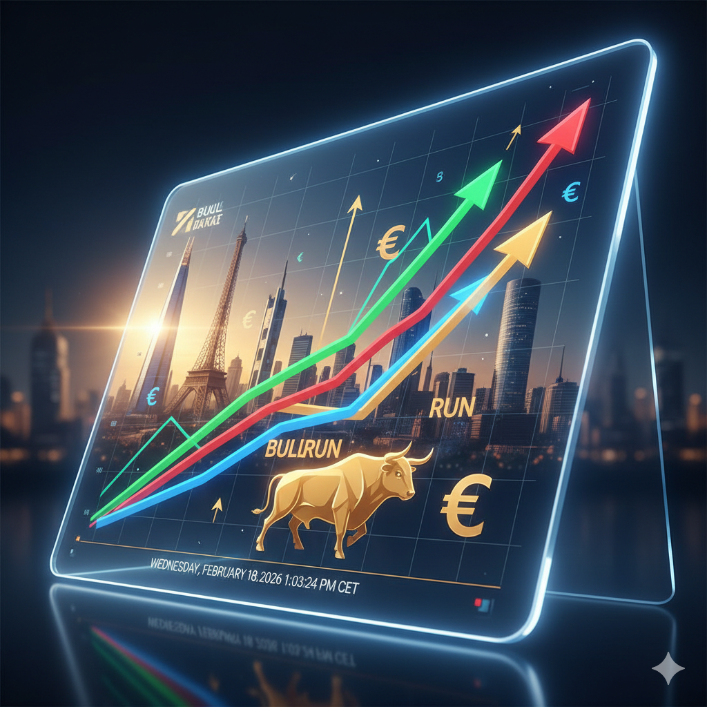 Europese beurzen bereiken recordstanden terwijl beleggers vooruitkijken